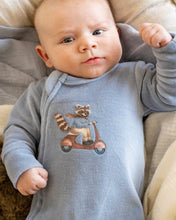 Load image into Gallery viewer, Alvin Velour Zip Onesie