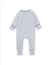 Load image into Gallery viewer, Alvin Stripe Organic LS Zipsuit