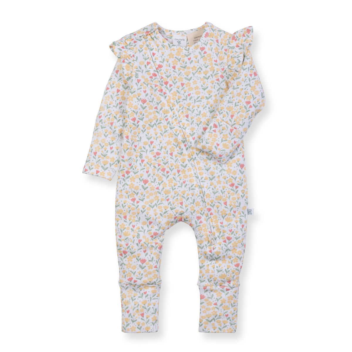 Zipsuit LS | Lemon Floral