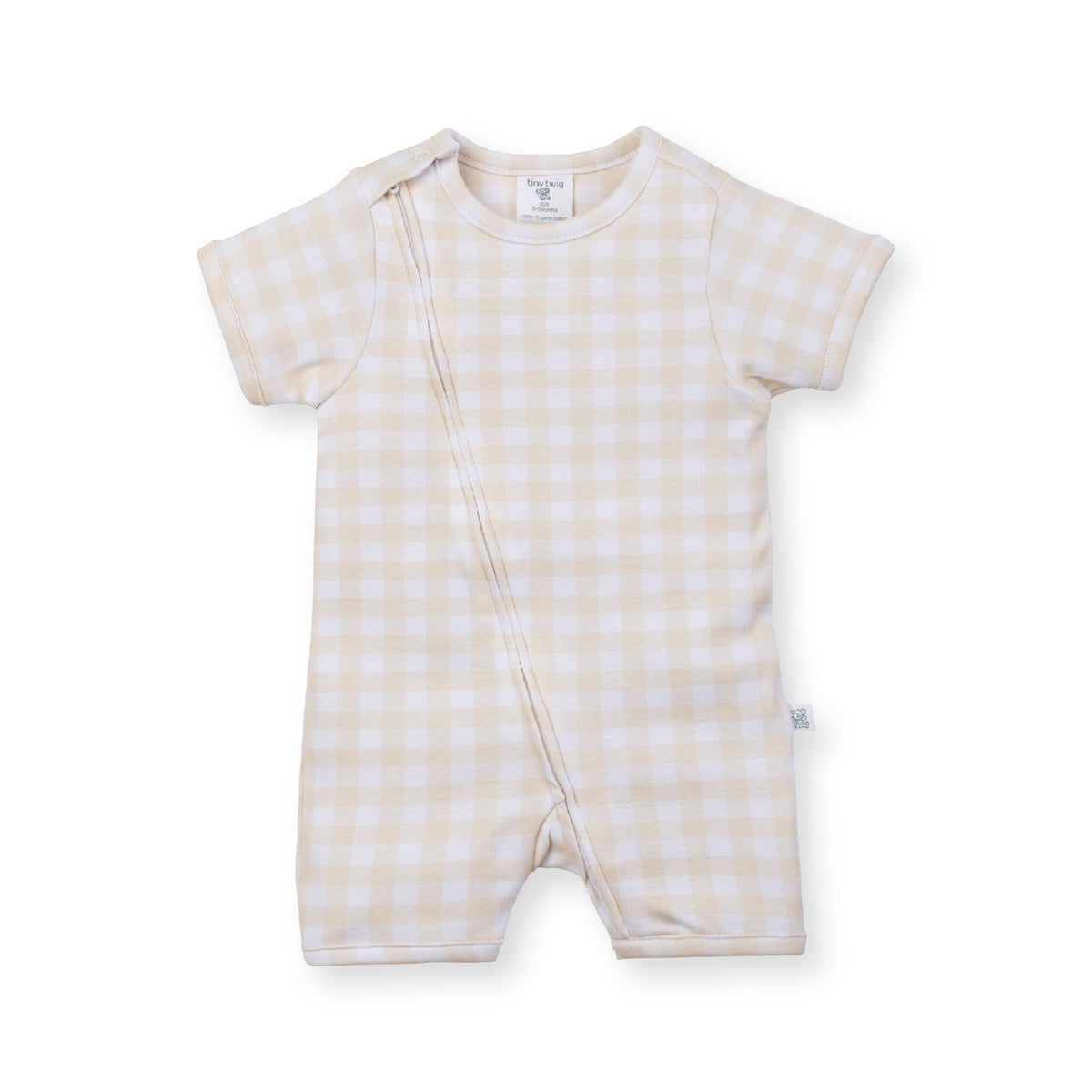 Zipsuit SS | Honey Checks