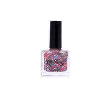 Load image into Gallery viewer, Oh Flossy Nail Polish: Courageous - Coloured Confetti Glitter
