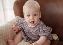 Load image into Gallery viewer, Eliza Floral Romper | Indigo