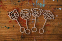 Load image into Gallery viewer, Safari Animals Bubble Wand Pack