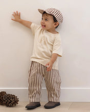Load image into Gallery viewer, Baby Cap Cherry Pinstripe