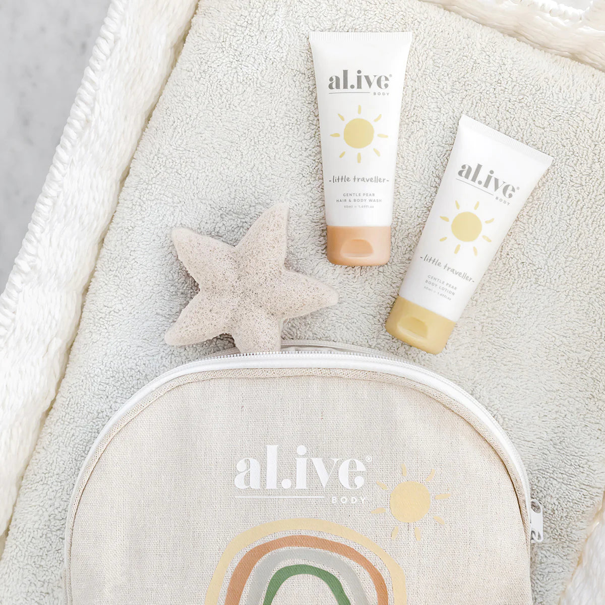 Baby Konjac Sponge | White