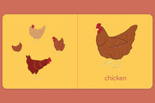 Load image into Gallery viewer, Animals on the Farm Board Book