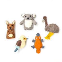 Load image into Gallery viewer, Australian Animals A - Finger Puppet Set
