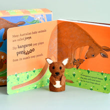 Load image into Gallery viewer, Australian Finger Puppets and Book Set by Frané Lessac