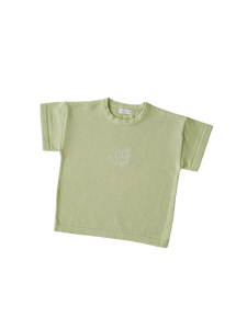 Signature Tee | Lime SIZE 7YR