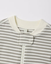 Load image into Gallery viewer, Laurel Stripe Zip Long Sleeve Sleeper