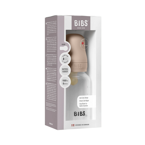 Baby Bottle BPA Free Plastic | Latex | Blush