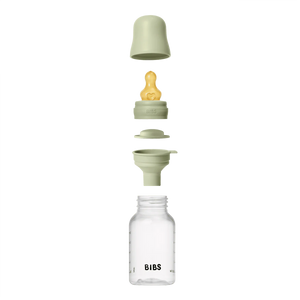 Baby Bottle BPA Free Plastic | Latex | Sage