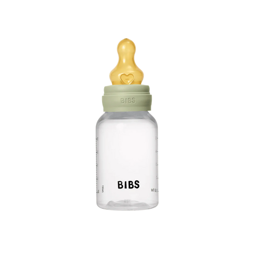 Baby Bottle Complete Latex Set | Sage