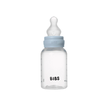 Load image into Gallery viewer, Baby Bottle BPA Free Plastic | Silicone | Baby Blue