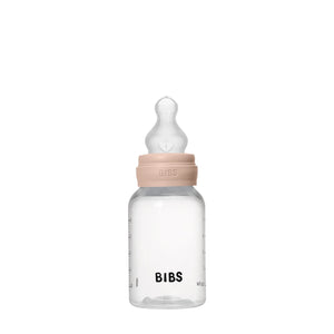 Baby Bottle BPA Free Plastic | Silicone | Blush