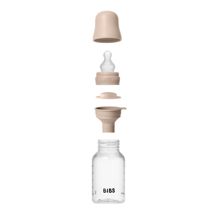 Baby Bottle BPA Free Plastic | Silicone | Blush