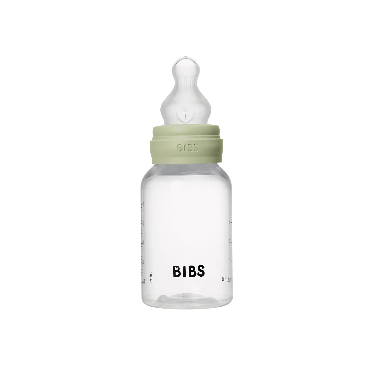 Baby Bottle BPA Free Plastic | Silicone | Sage