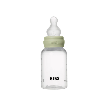 Baby Bottle BPA Free Plastic | Silicone | Sage