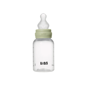Baby Bottle BPA Free Plastic | Silicone | Sage