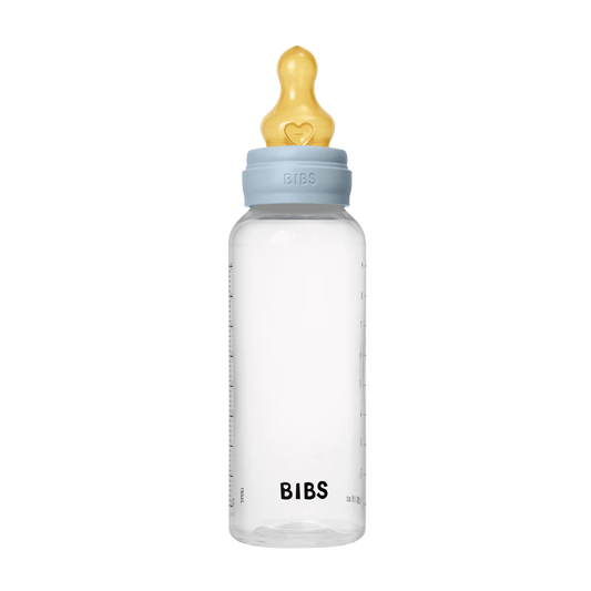Baby Bottle BPA Free Plastic | Latex | Baby Blue