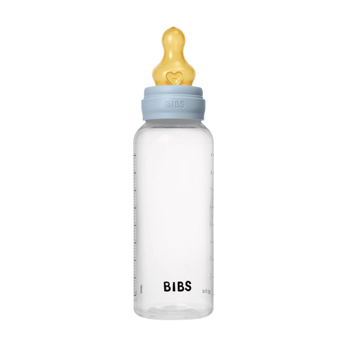 Baby Bottle BPA Free Plastic | Latex | Baby Blue