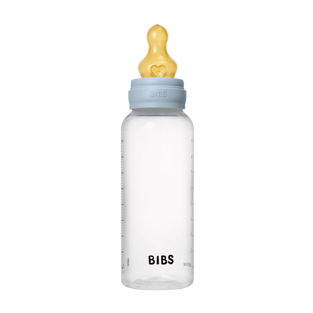 Baby Bottle BPA Free Plastic | Latex | Baby Blue