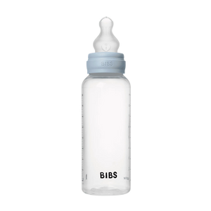 Baby Bottle BPA Free Plastic | Silicone | Baby Blue