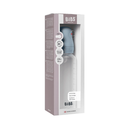 Baby Bottle BPA Free Plastic | Silicone | Baby Blue