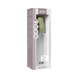 Baby Bottle BPA Free Plastic | Silicone | Sage