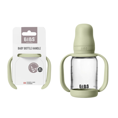 Bibs Baby Bottle Handle | Sage