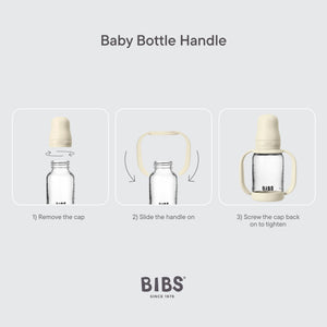 Bibs Baby Bottle Handle | Ivory
