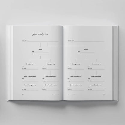 Bebé Baby Book With Keepsake Box And Pen