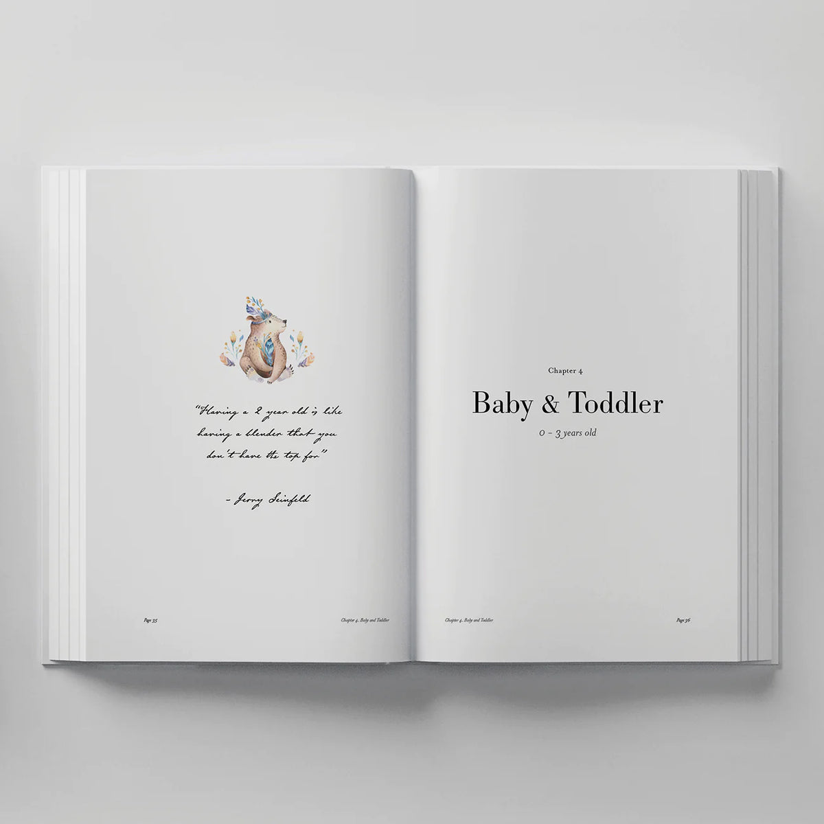 Bebé Baby Book With Keepsake Box And Pen