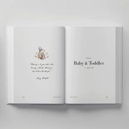 Bebé Baby Book With Keepsake Box And Pen