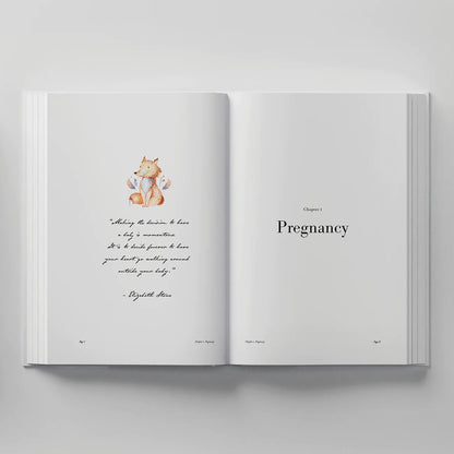 Bebé Baby Book With Keepsake Box And Pen