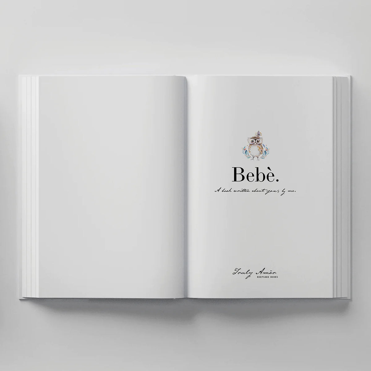 Bebé Baby Book With Keepsake Box And Pen