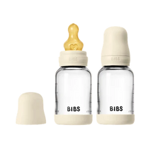 Load image into Gallery viewer, BIBS Glass Bottle Complete Set (2 Pack) 120ml Latex - Ivory