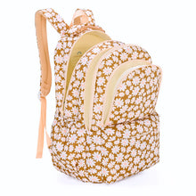 Load image into Gallery viewer, Bloom Tan Campus School Backpack 2.0