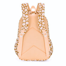 Load image into Gallery viewer, Bloom Tan Campus School Backpack 2.0