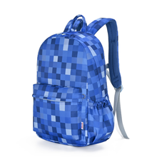 Load image into Gallery viewer, Blue Pixel Junior Kindy/School Backpack