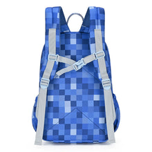 Load image into Gallery viewer, Blue Pixel Junior Kindy/School Backpack