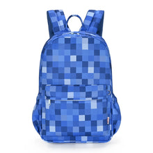 Load image into Gallery viewer, Blue Pixel Junior Kindy/School Backpack