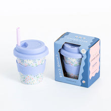 Load image into Gallery viewer, Blue Floral Chino Cup