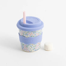 Load image into Gallery viewer, Blue Floral Kids Cup