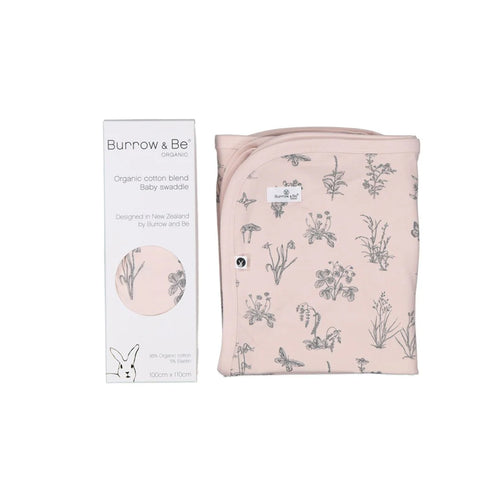 Stretchy Swaddle | Blush Meadow