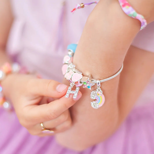 Clip on Letter Charm