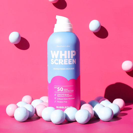 WhipScreen SPF50 Sunscreen Mousse | Bubblegum