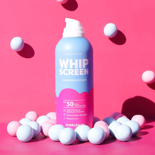 WhipScreen SPF50 Sunscreen Mousse | Bubblegum