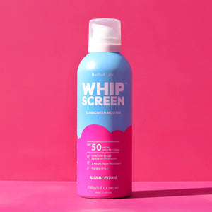 WhipScreen SPF50 Sunscreen Mousse | Bubblegum