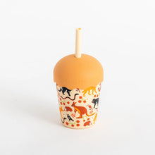 Load image into Gallery viewer, Aussie Animals Mini Smoothie Cup and Straw